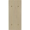 Ekena Millwork 3"W x 5"D x 7"H Hamilton Traditional Bracket, Rubberwood BKT03X05X07HARW - alternate 2